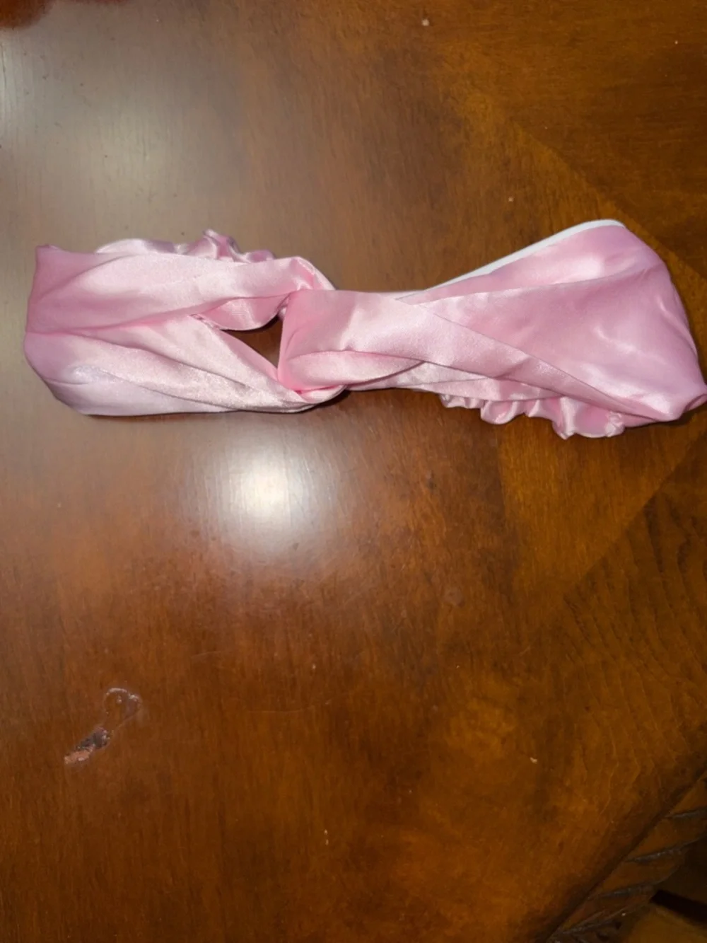 Kids Pink Spa Hair Accessory Set - Soft Headbands & Eye Mask